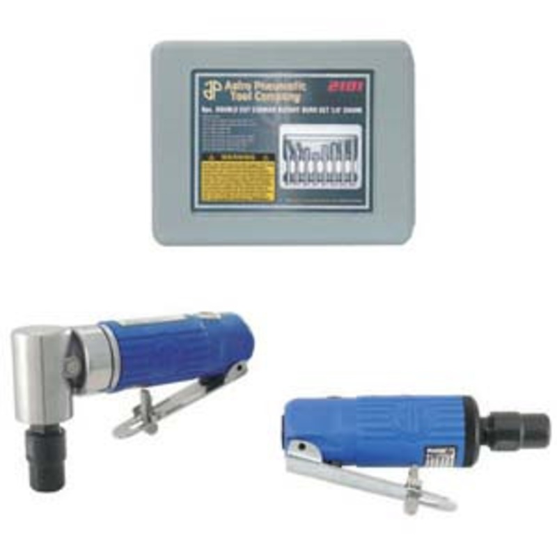 Astro Pneumatic Die Grinder Combo Kit with Burrs – AO1221