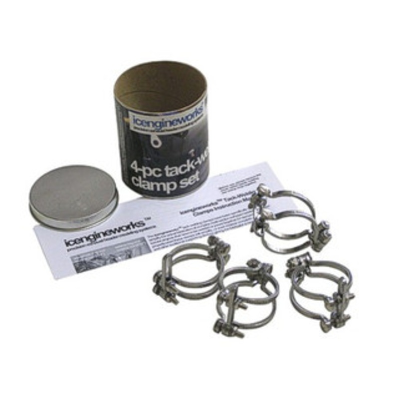 icengineworks 1625EH Series Header Tack Welding Clamp, Set of 4 – 1625EHTTWCS