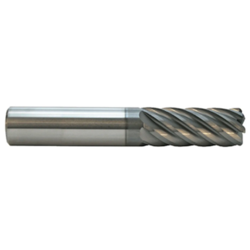 M.A. Ford 7 Flute ALtima Blaze Coated Carbide Single End Mill, 1/2 Size & Shank Diameter, 1-1/4 Length of Cut,  3 Overall Length