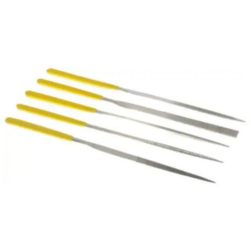 Value Collection Micro Diamond Pattern File Set, 5 pc. Shop Grade, Medium Cut – 55-528-4
