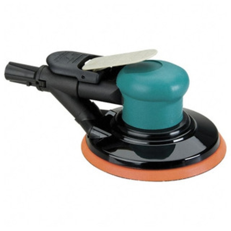 Dynabrade 12,000 RPM Self-Generated Vacuum Dynorbital-Spirit Random Orbital Sander, 3/16 Orbit Dia., 6 Pad Dia. – 59028