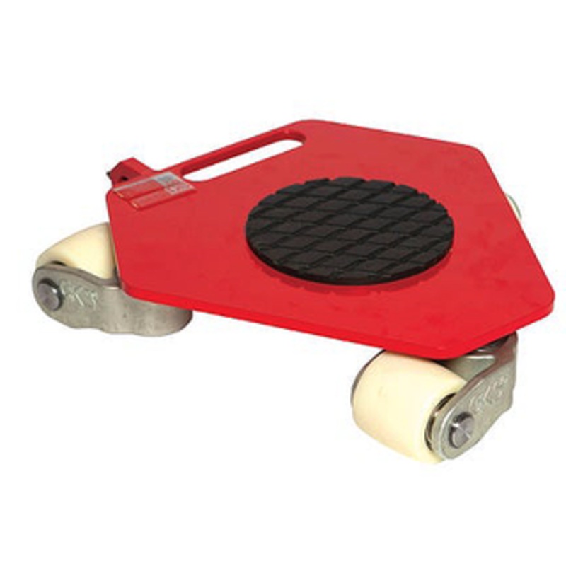 GKS-PERFEKT Rotating Heavy Duty Machinery Dolly, 2,200 lbs. Capacity, Weight 60 lbs., 14-4/5 OAL – 6-11456