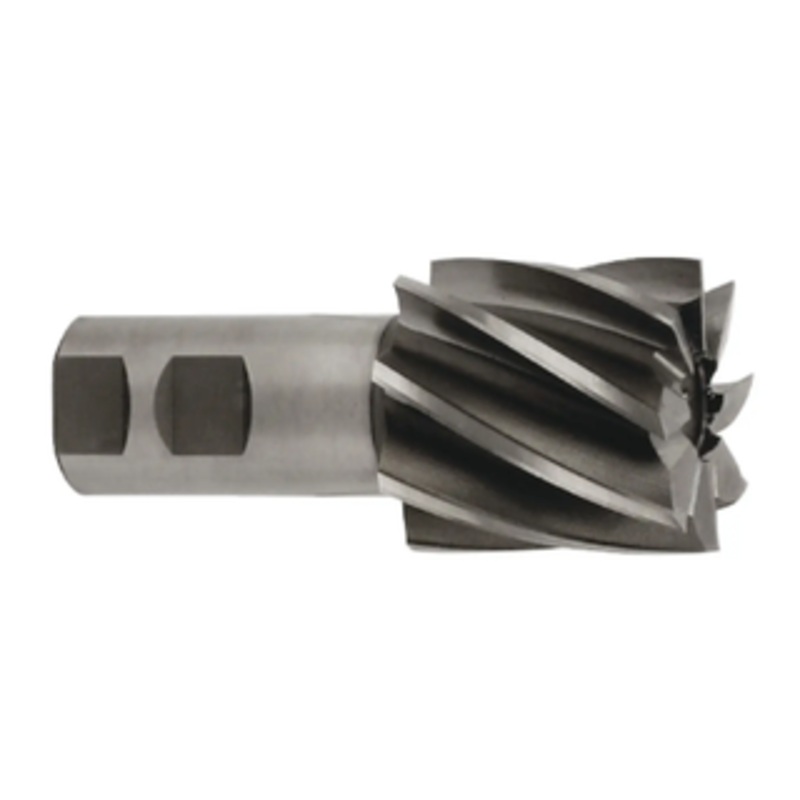 Weldon Tool 8 Flute H.S.S. Single End Mill, 2 Size, 1-1/4 Shank Diameter, 2 Length of Cut, 4-1/2 Overall Length