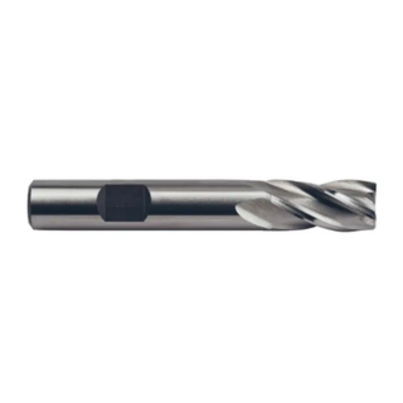 Precise M42 8% Cobalt 4 Flute Single End Mill, 1 Size, 1 Shank Diameter, 2 Length of Cut, 4-1/2 Overall Length