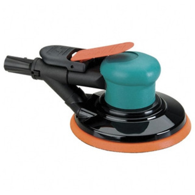 Dynabrade 12,000 RPM Self-Generated Vacuum Dynorbital-Spirit Random Orbital Sander, 3/8 Orbit Dia., 6 Pad Dia. – 59013