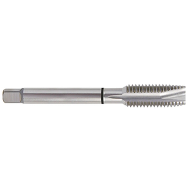YG-1 Bright H.S.S. EX Combo Metric 3 Flute Spiral Pointed Plug Tap, 4mm-.70mm Thread Size, D4 Thread Limit