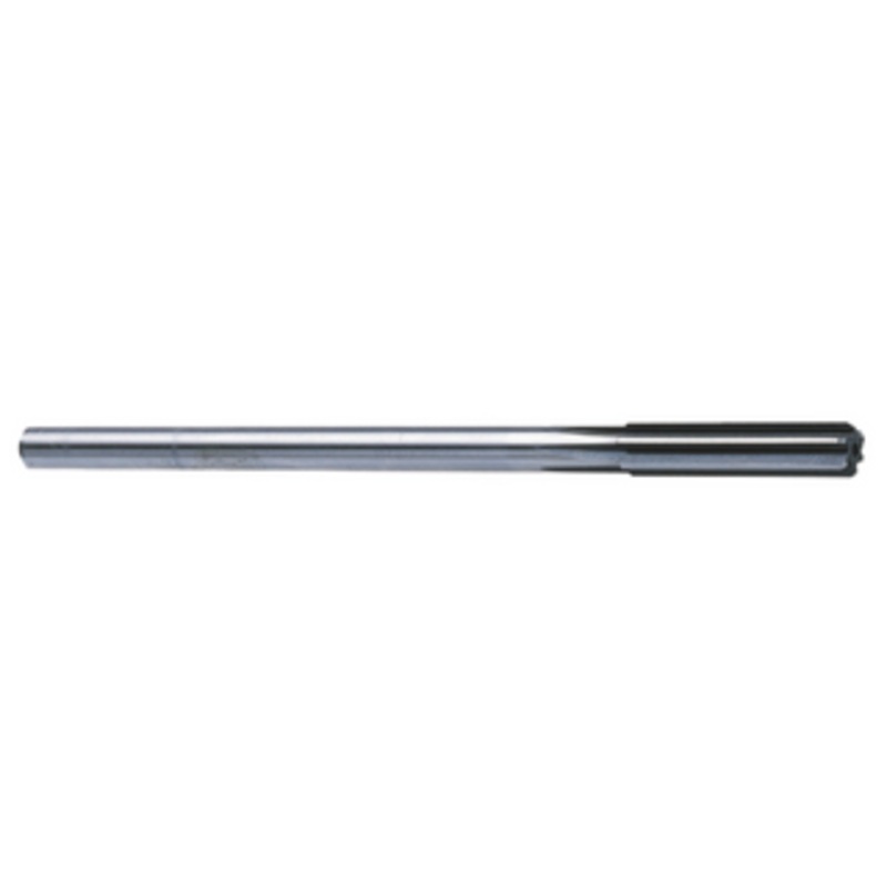 Precise USA Size #8 H.S.S. Straight Flute Chucking Reamer, 1-1/4 Flute Length, Decimal Size .1990