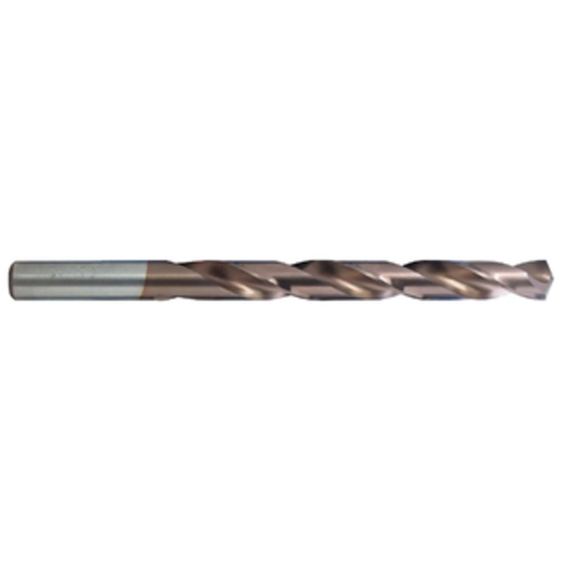 Viking 135 Super Premium H.S.S. TiCN Coated Jobbers Drill, Size #19, .1660 Decimal Size, 2-1/8 Flute length, 3-1/4 Overall Length