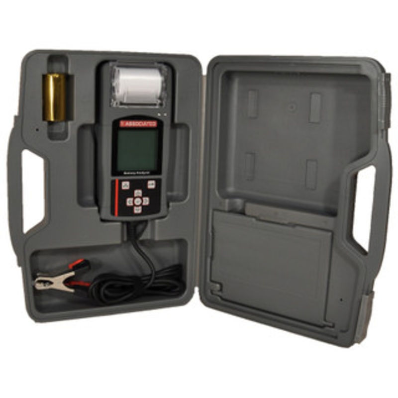 Associated Equipment Digital Battery Electrical System Analyzer Tester with Thermal Printer and USB Port – AS12-1015