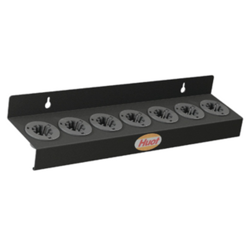 Huot 7 Piece 30 Taper Machine or Wall Mount Tool Holder Rack – 14777