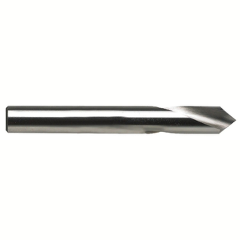 KEO H.S.S. NC Spotting 90 Point Angle Drill, Size 1, Flute Length 2-1/4, Overall Length 8