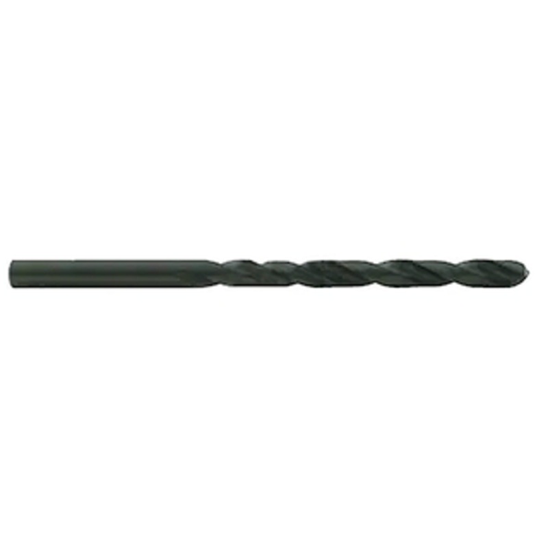 Precise Surface Treated H.S.S. Jobbers Length Twist Drill, Size #10, .1935 Decimal Diameter, 2-7/16 Flute Length, 3-5/8 Overall Length