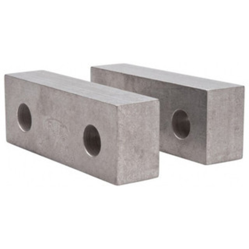 Gibraltar Millsoft Vise Jaws, Aluminum, for 4 Vises, 4-1/8 Wide x 1-1/2 High x 1 Thick – 70-741-4