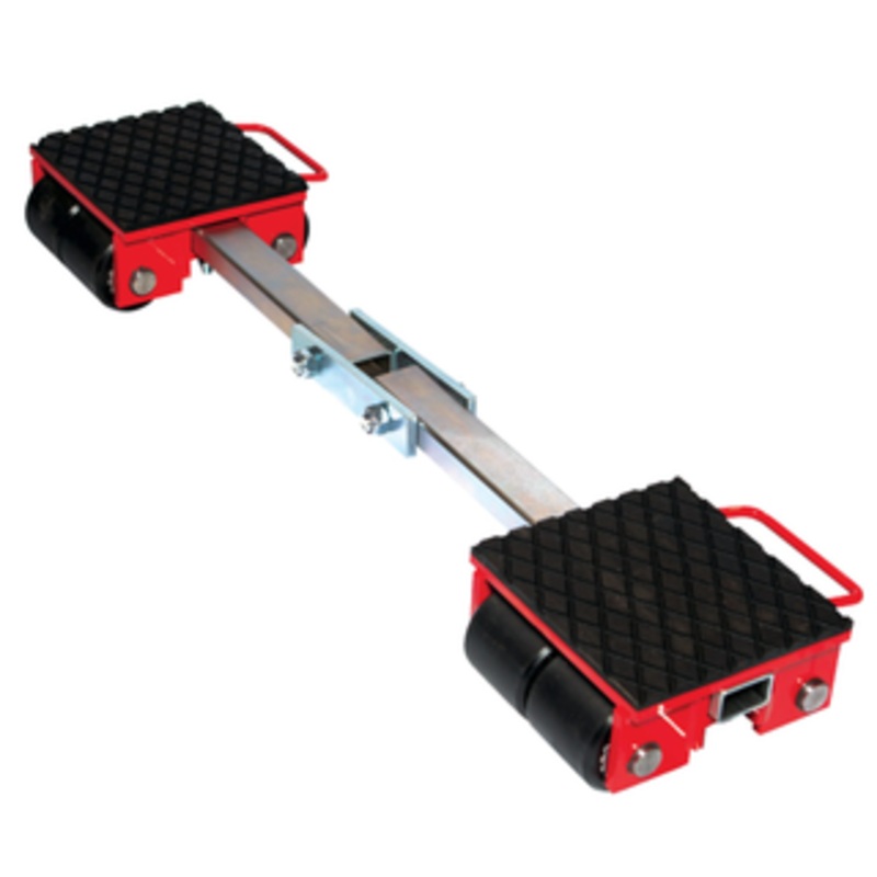 GKS-PERFEKT Heavy Duty Machinery Dolly – F Series, 13,200 lbs. Capacity, Weight 75 lbs., 7-9/10 OAL – 3-10208