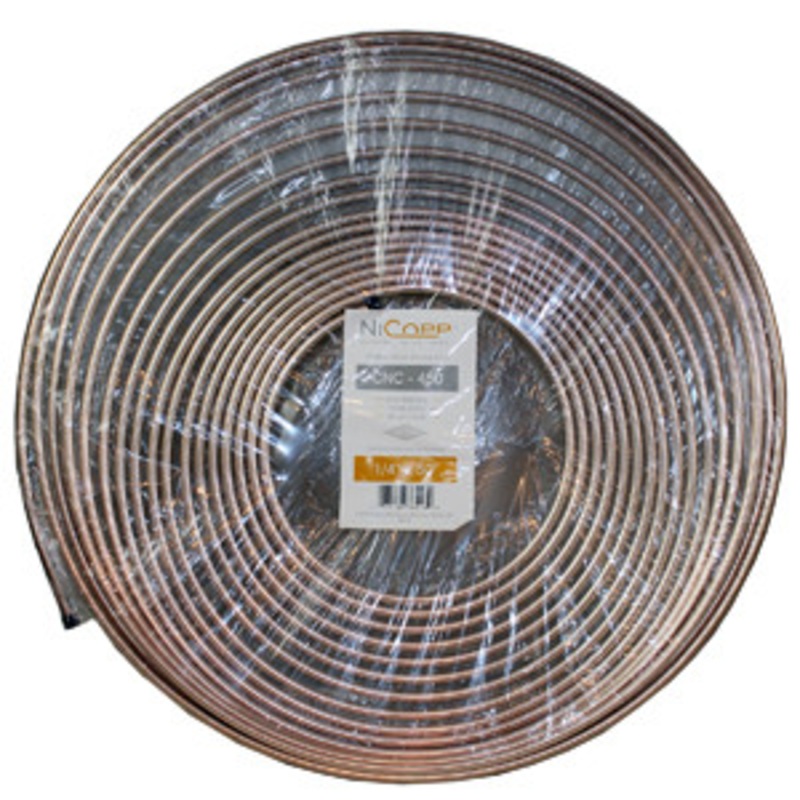 AGS 1/4 x 50 ft. NiCopp Brake Line Tubing Coil – AKCNC-450