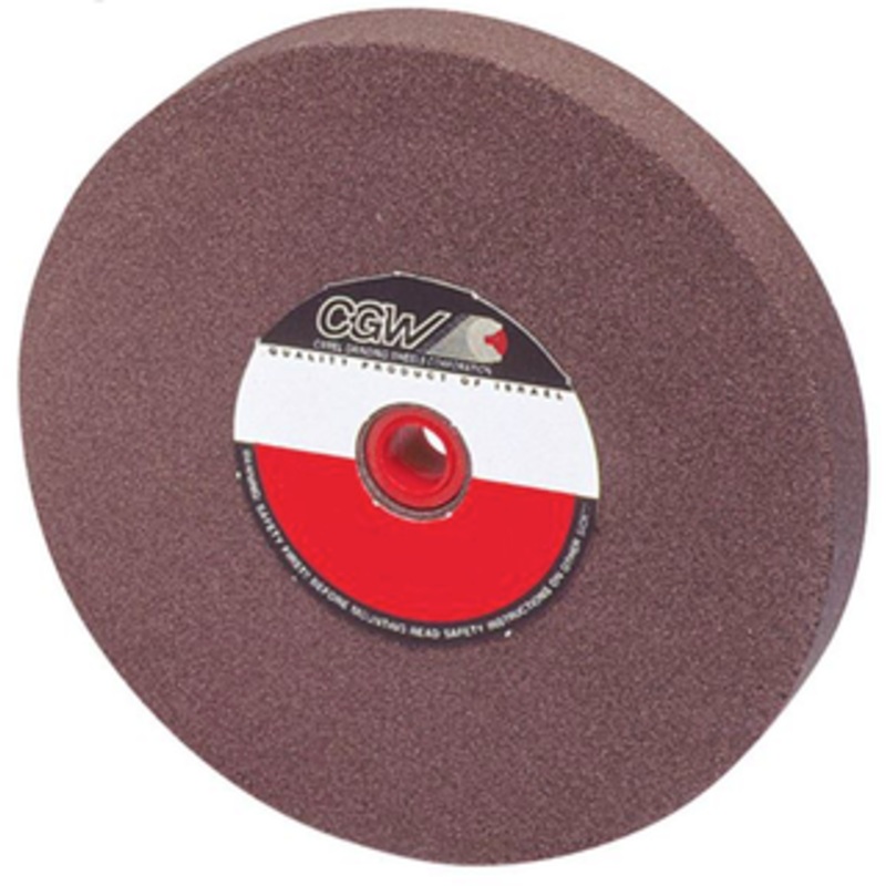 CGW Brown Aluminum Oxide Bench & Pedestal Grinding Wheel, 6X 1X 1, 60M Grit – 35020
