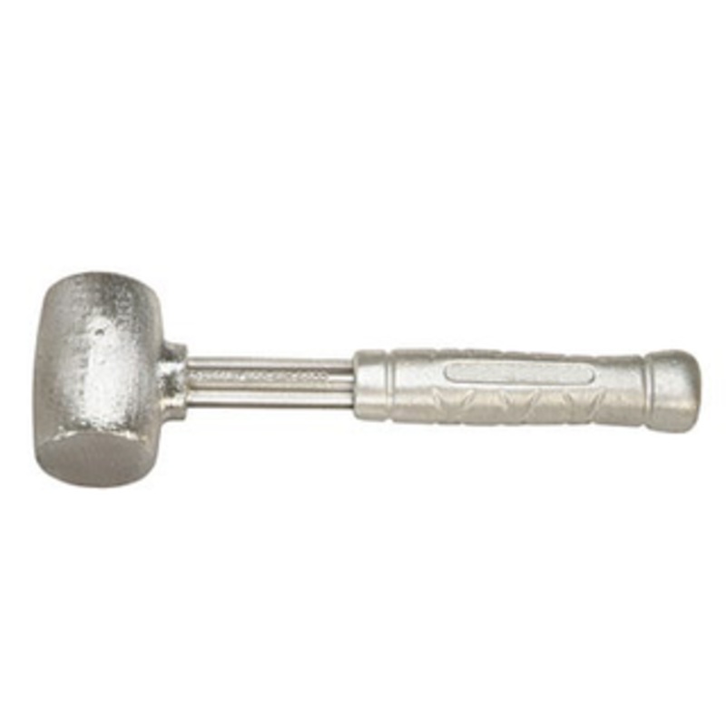 American Hammer Lead Alloy Head Barrel Hammer, 1-1/2 Face Diameter, 10 lbs. Head Weight, 13-1/2 Handle Length – AM10LNAG