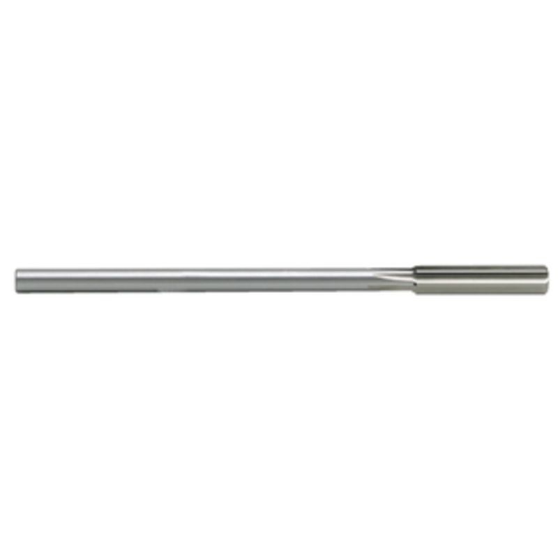 Precise 1 USA H.S.S. Straight Flute Chucking Reamer, 2-3/4 Flute Length, Decimal Size 1.0000