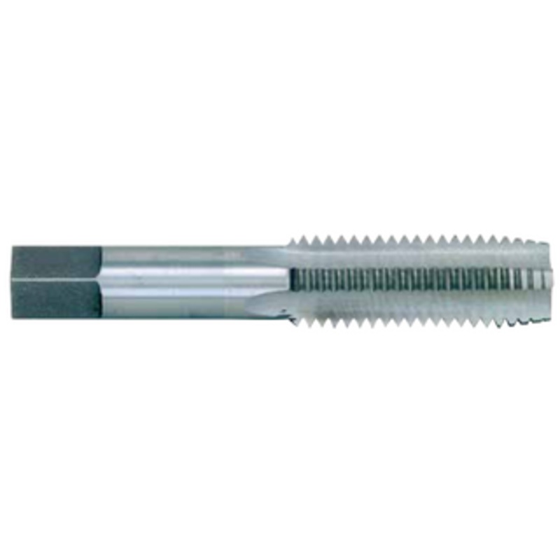 Rushmore USA 3 Flute H.S.S. Standard Plug Hand Tap, #2-56 Tap Size, .141 Shank Diameter, H2 Thread Limit, 1.75 Overall Length