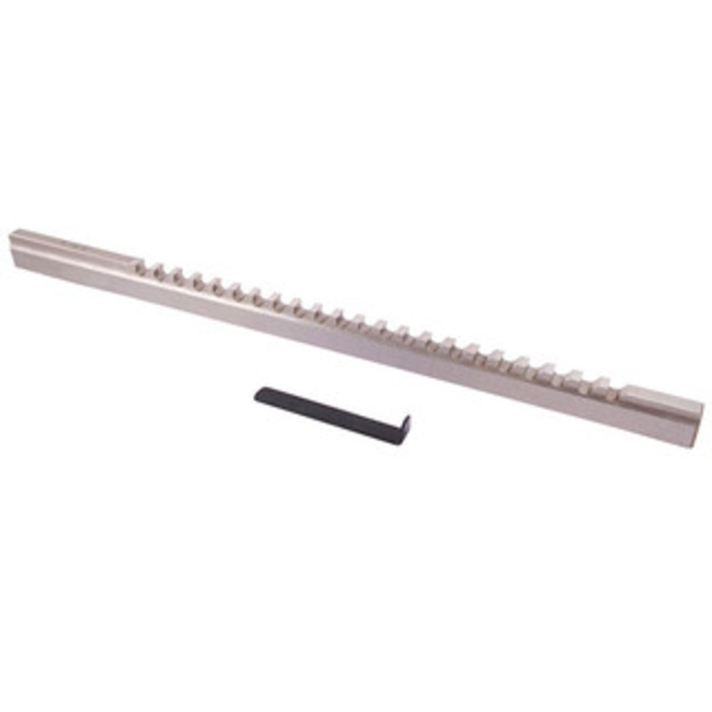 Precise 1/4 Type C HSS Keyway Broach with 1 Shim – 2006-1026
