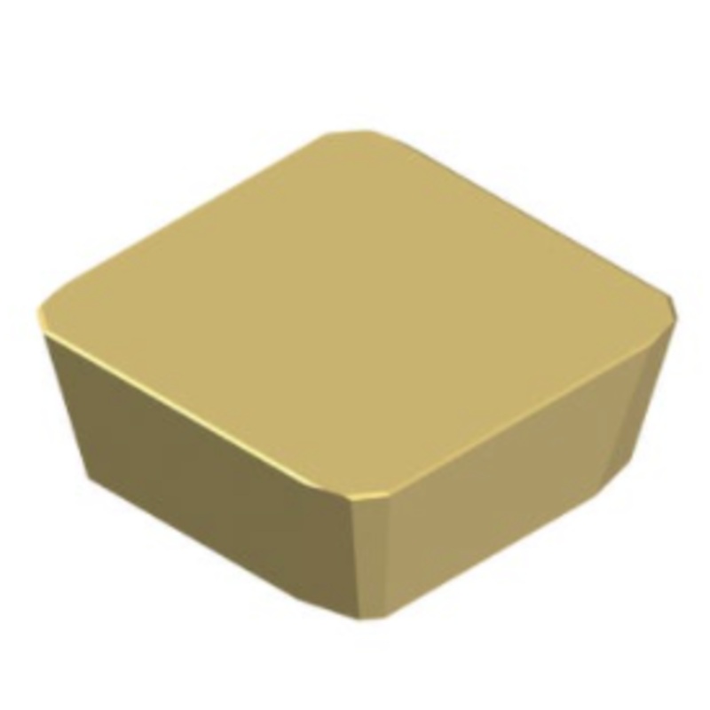 Terra Carbide Square Indexable Carbide Milling Insert, 20 Relief Angle, 1/2 I.C., 1/8 Thick – SEKN42AFN APC5