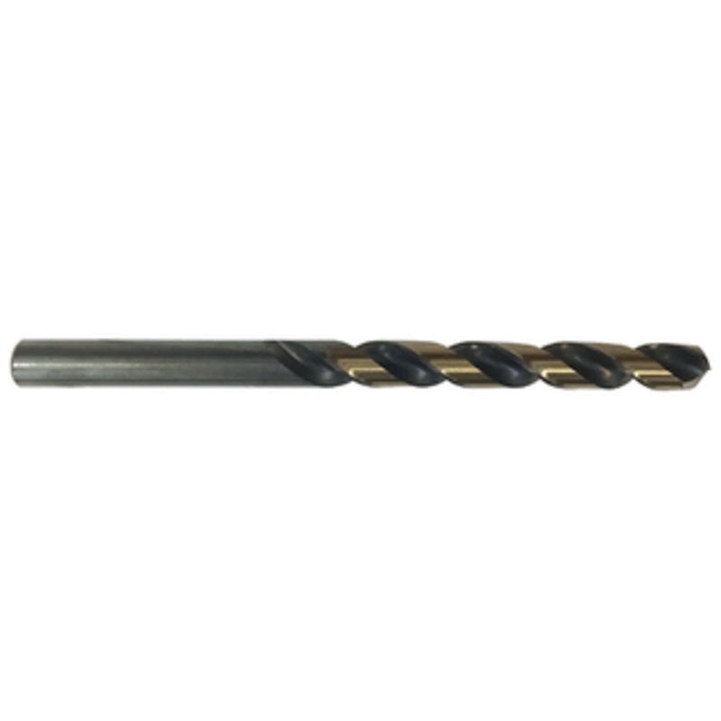 Viking Ultra Bor 135 Super Premium H.S.S. High Helix Flute Jobbers Drill, 15/64 Size, .2344 Decimal Size, 2-5/8 Flute Length, 3-7/8 Overall Length