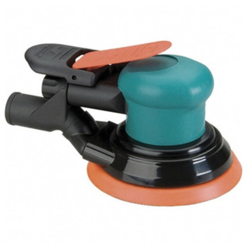 Dynabrade 12,000 RPM Central Vacuum Dynorbital-Spirit Random Orbital Sander, 3/8 Orbit Dia., 5 Pad Dia. – 59009