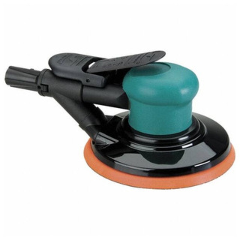 Dynabrade 12,000 RPM Self-Generated Vacuum Dynorbital-Spirit Random Orbital Sander, 3/32 Orbit Dia., 6 Pad Dia. – 59043