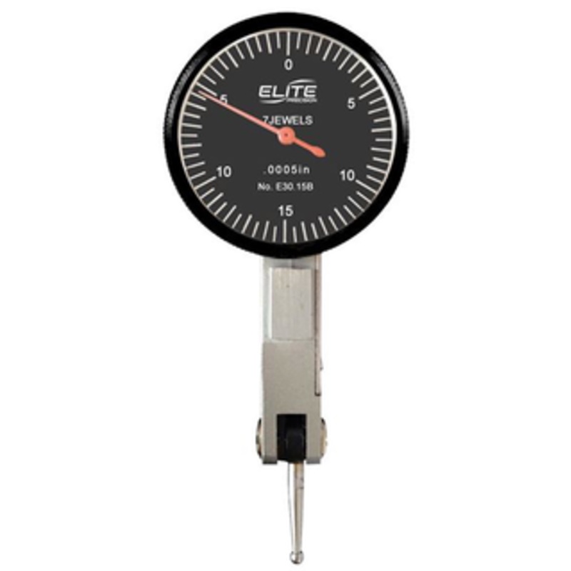 Elite Precision Certified Black Dial Test Indicator Set, .030 Travel – E30.15B