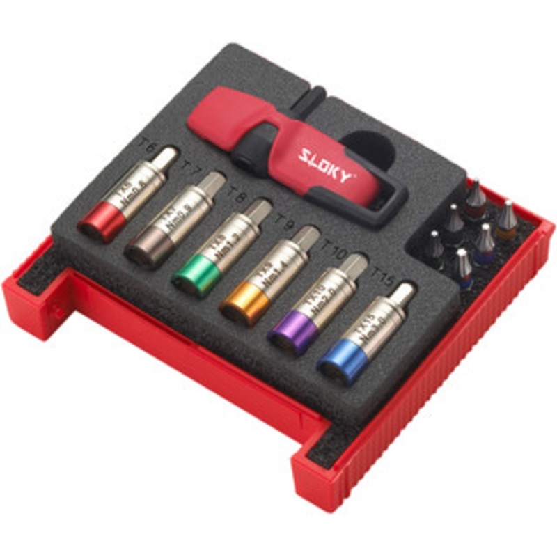 Sloky LT Combo Set TORX Sizes TX6-TX15 – STS-TX-LT-S1