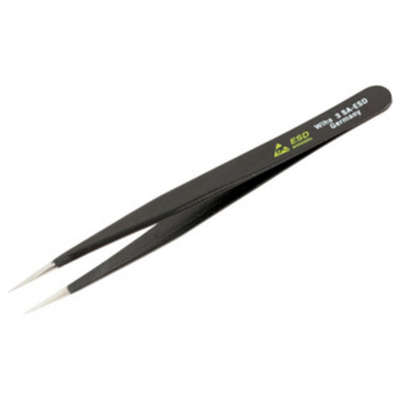 Wiha ESD Safe Tweezers 3 SA – 120mm – 44506