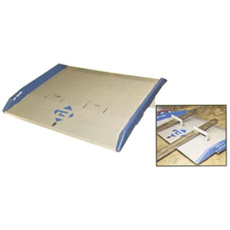 Bluff Manufacturing 60W x 72L, Steel Dock Board, 10,000 lb. Capacity – H10SC6072