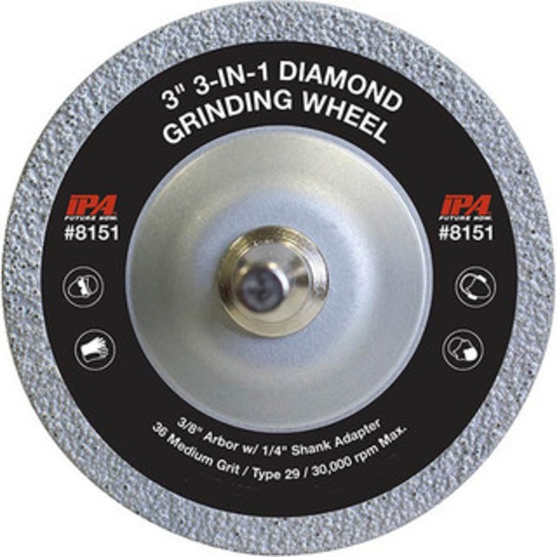 IPA 3 3-in-1 Diamond Grinding Wheel – 8151