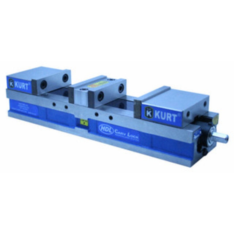 Kurt 4 HDL AngLock Manual Vise (English) with Hard Jaw Kit – HDL4J