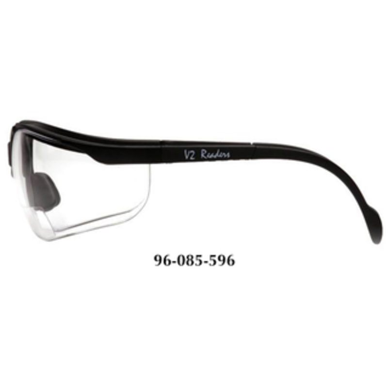 Pyramex Venture II Reader + 1.5 Magnification Clear Lens Safety Glasses SB1810R15