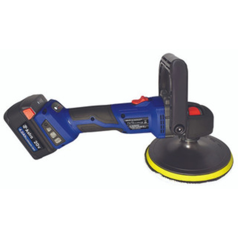 Astro Pneumatic 20V 7 Brushless Variable Speed Rotary Polisher w/2 Batteries – AST-30570