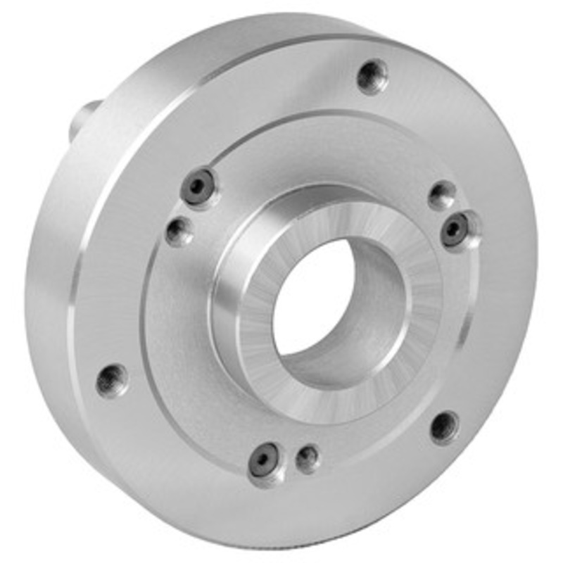 Bison Fully Machined Adapter Plate for SET-TRU Chucks #8245-200-6, 8 D1-6 – 7-875-086