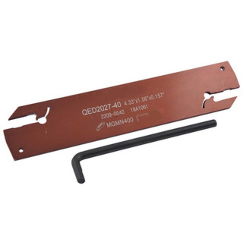 Precise 0.157W x 1.06H Indexable Cut-Off & Grooving Blade – 2209-0040