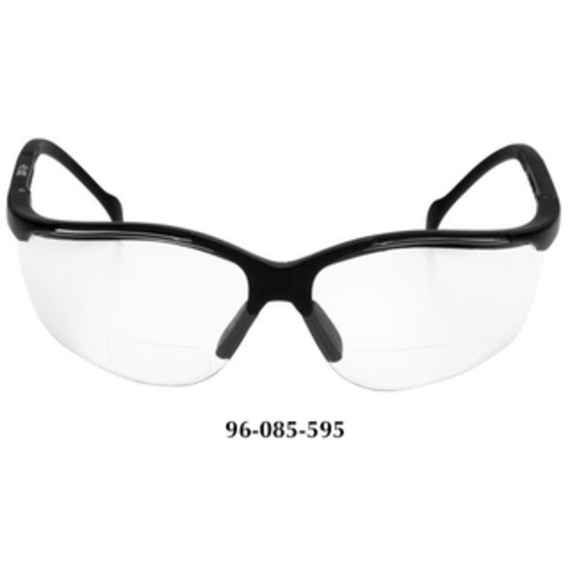 Pyramex Venture II Reader + 1.0 Magnification Clear Lens Safety Glasses SB1810R10