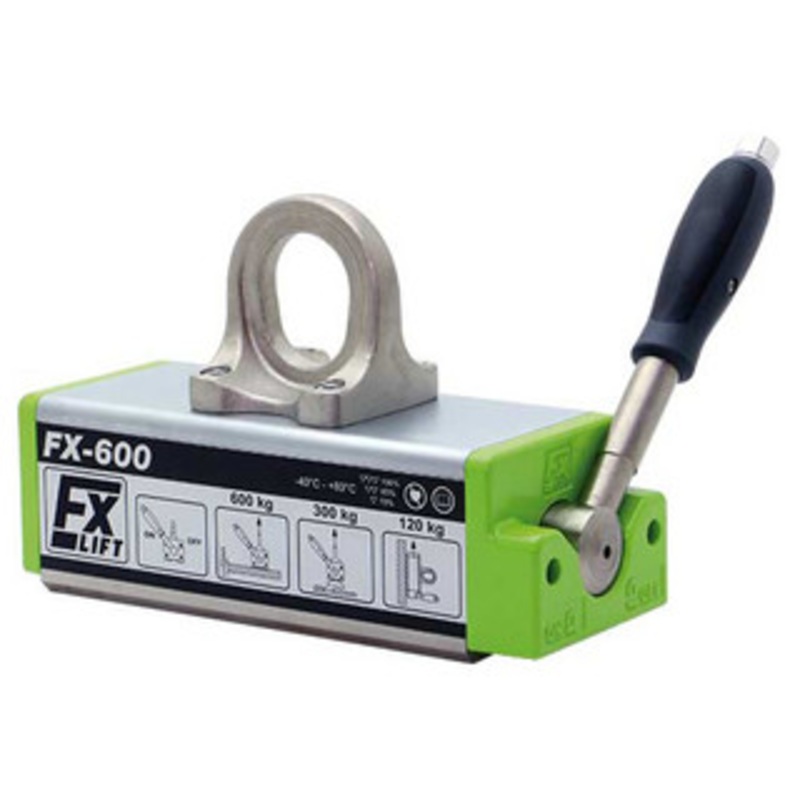Industrial Magnetics FX Universal Permanent Rare-Earth Lifting Magnet, 660 lbs./300 kg. Load Limit – FX0660