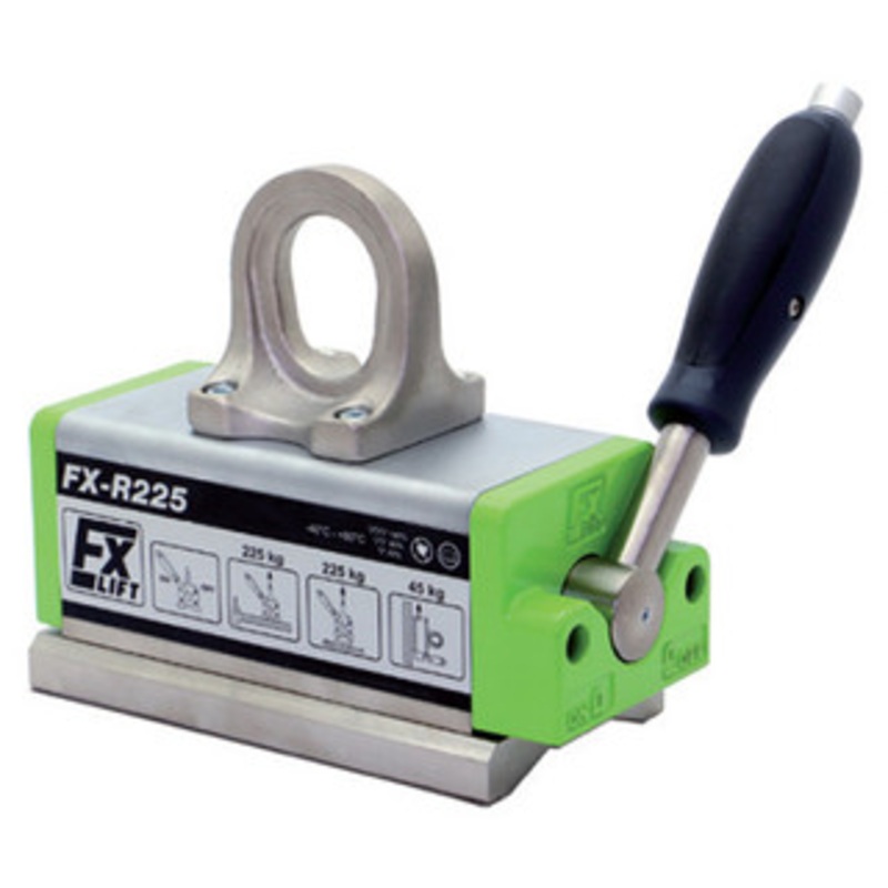 Industrial Magnetics FXR Permanent Rare-Earth Lifting Magnet for Round Material, 1650 lbs./750 kg. Load Limit – FXR1650