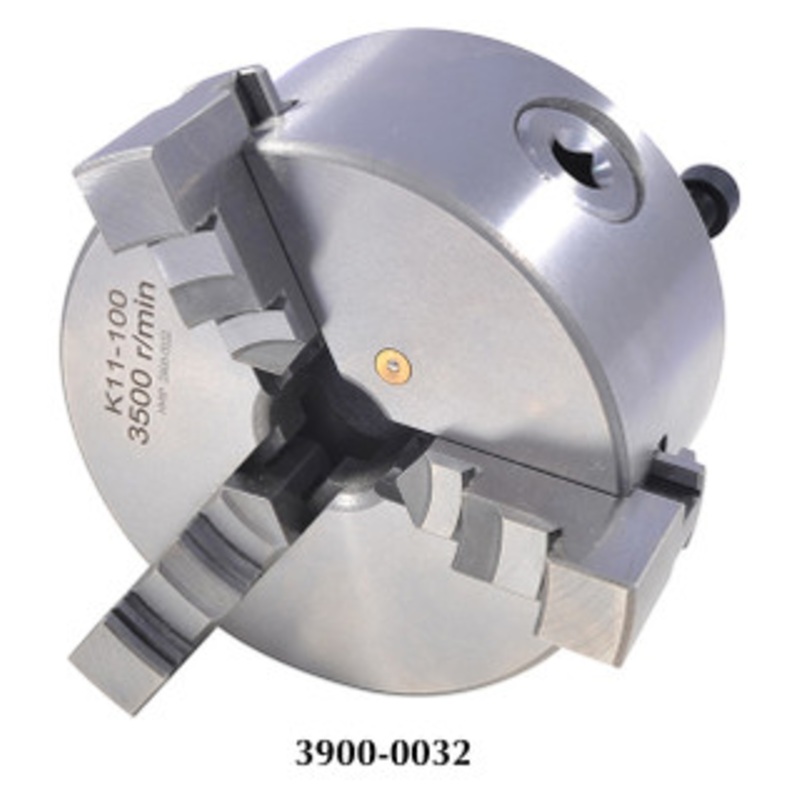 Precise 4 3-Jaw Self-Centering Plain Back Lathe Chuck – 3900-0032