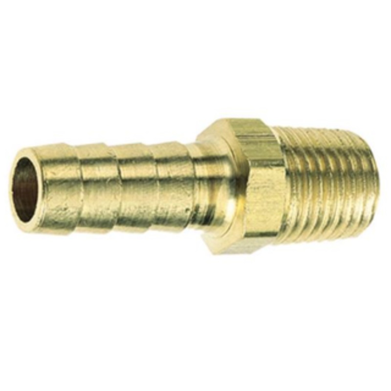 Coilhose Pneumatics Rigid Male Hose Barbed Brass Fittings