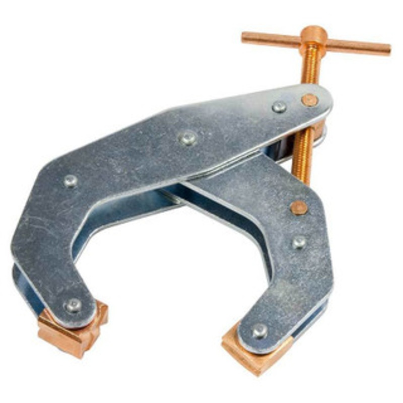 Kant Twist Cantilever Clamp, Deep Reach Throat w/ Weaver-Grip, 4-1/2 Jaw Capacity – K045TDW