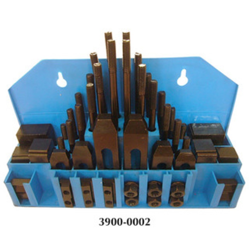 Precise 58 Piece Clamping Kit for 1/2 T-Slot – 3900-0002