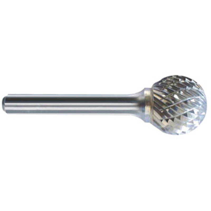 Precise SD-6, 5/8 Cut Diameter, 5/8 Cut Length, Ball Shape Carbide Burr – 3000-0126