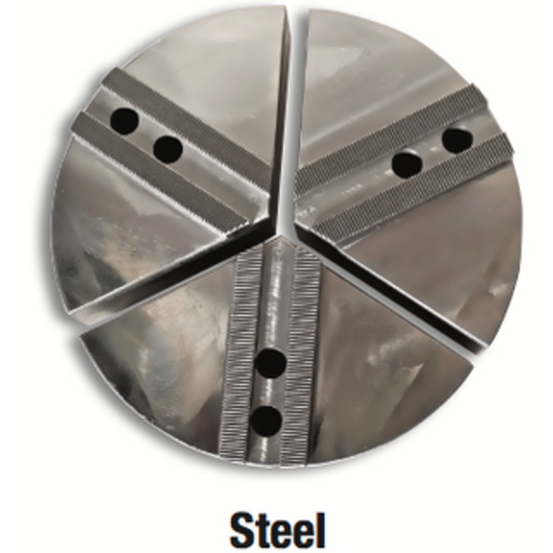 Precise Steel Serrated Soft Top Pie Jaws, 8 Chuck Size, Extra Height – 380-971