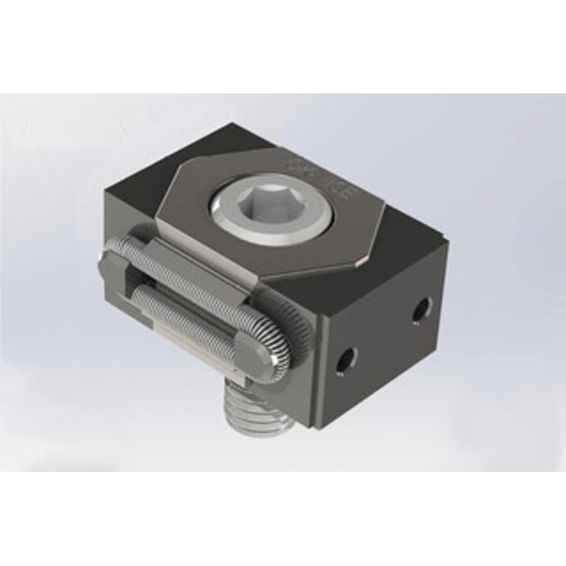 Mitee-Bite OK-Vise Clamp Model DK2-VT-TS with Tapped Holes and Smooth Jaw – 47144-1