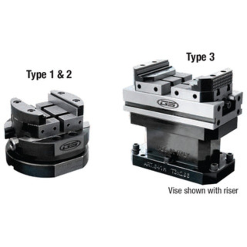 GS Tooling Multi-Tasking Modular Vises for 5-Axis Machining Centers
