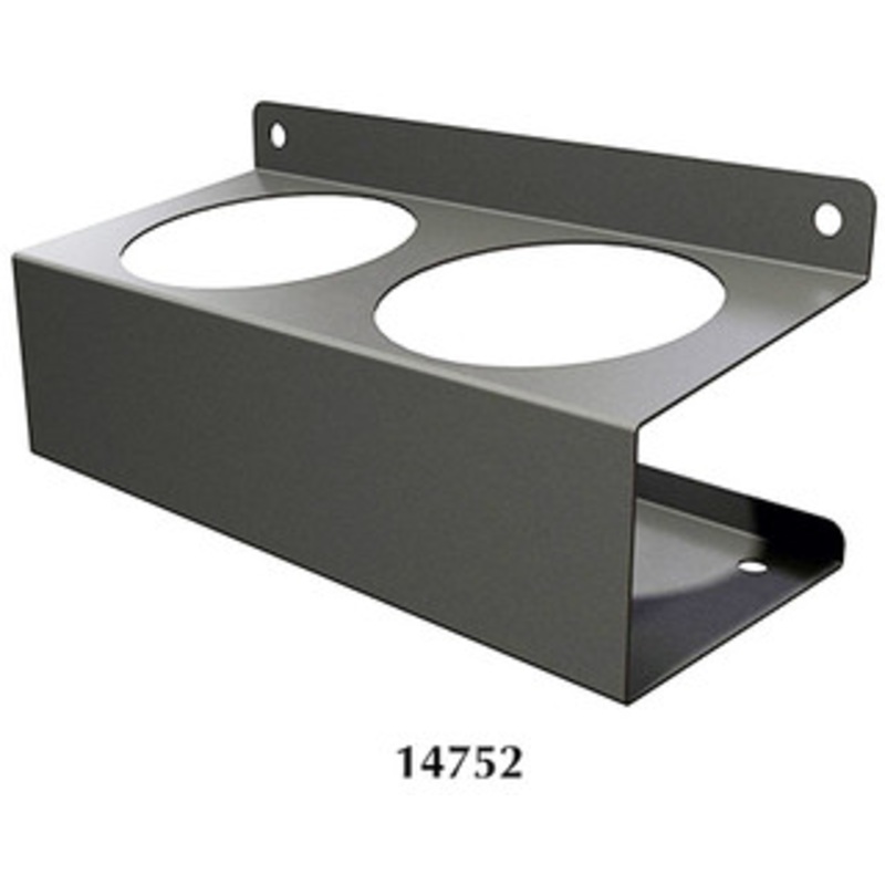 Huot Double Hole Spray Bottle Holder – Wall Mountable, 3/5 Hole Size – 14752